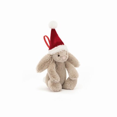 Jellycat Bashful Christmas Decoration Konijnen | ZL6895720